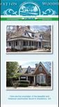 Mobile Screenshot of preservationwoodstock.com